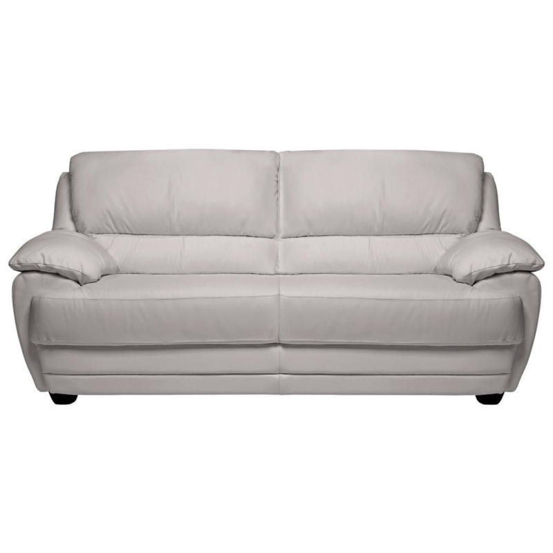 2-Sitzer-Sofa Nebolo Hellgrau Lederlook