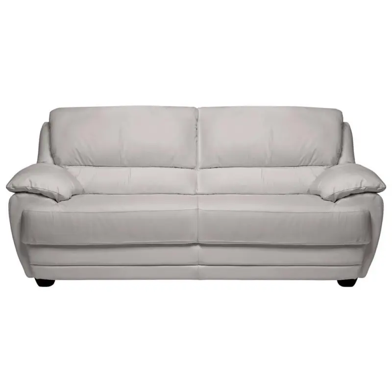 2-Sitzer-Sofa Nebolo Hellgrau Lederlook