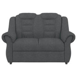 2-Sitzer-Sofa Boston Dunkelgrau Chenille