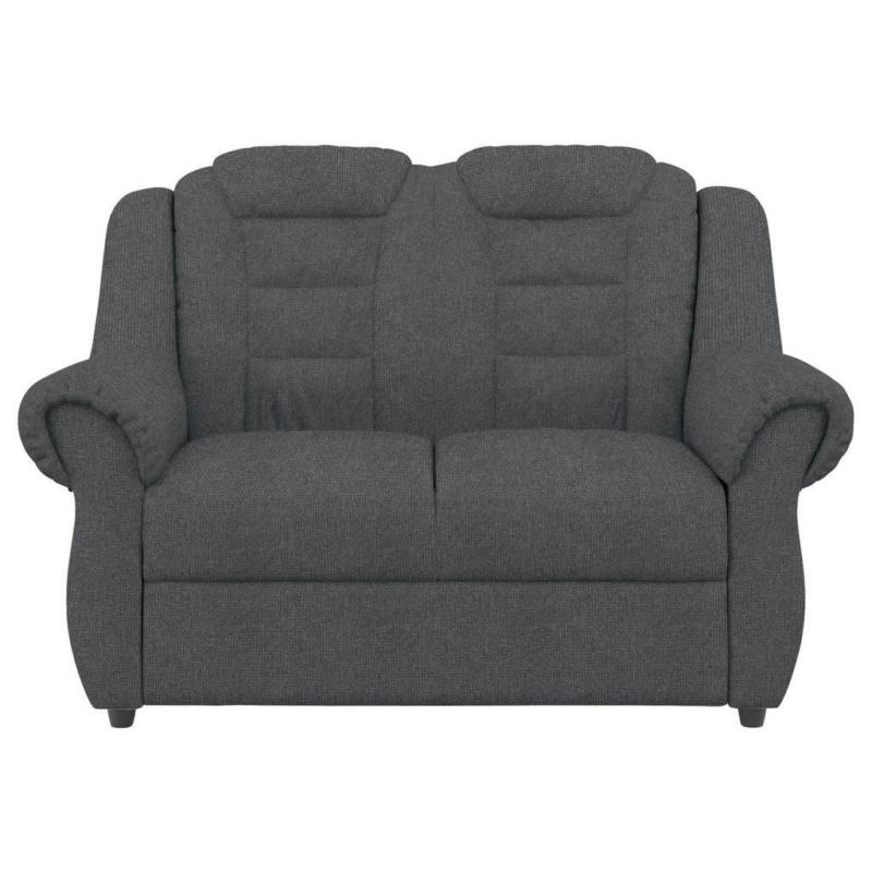 2-Sitzer-Sofa Boston Dunkelgrau Chenille