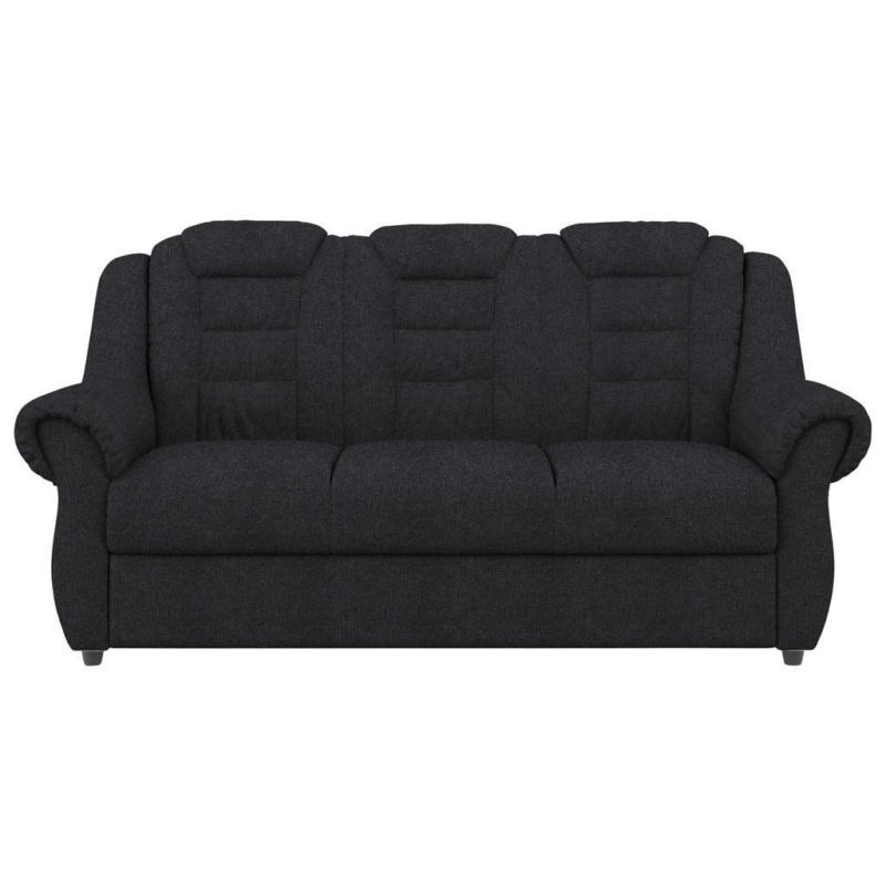 3-Sitzer-Sofa Boston Schwarz Chenille