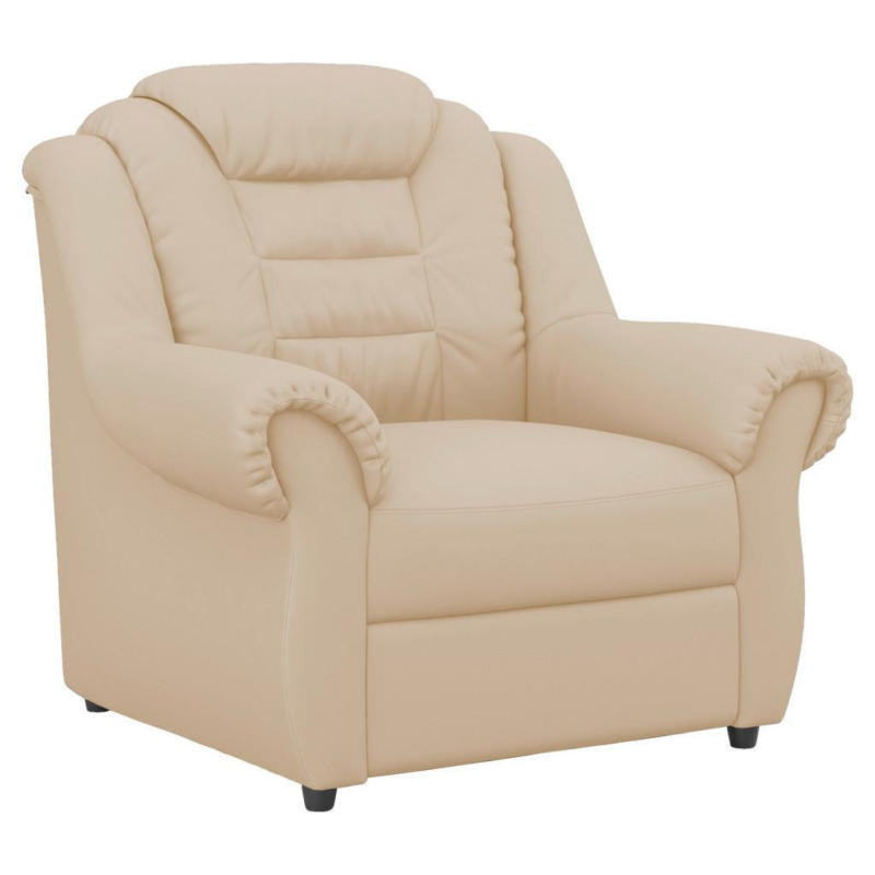 Polstersessel Boston Beige Lederlook