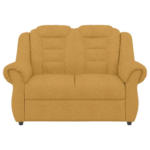 Möbelix 2-Sitzer-Sofa Boston Gelb Chenille