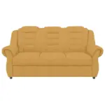 Möbelix 3-Sitzer-Sofa Boston Gelb Chenille