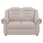 Möbelix 2-Sitzer-Sofa Boston Hellgrau Lederlook