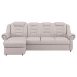 Möbelix Ecksofa Boston Hellgrau Lederlook
