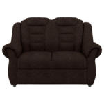 Möbelix 2-Sitzer-Sofa Boston Braun Chenille