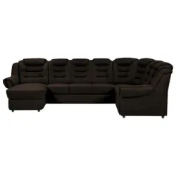 Wohnlandschaft Boston Braun Chenille