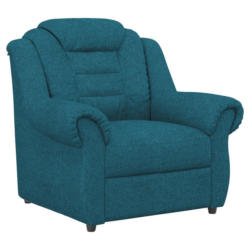 Polstersessel Boston Blau Chenille