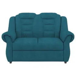 2-Sitzer-Sofa Boston Blau Chenille