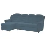 Möbelix Ecksofa Boston Blau Chenille