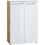Möbelix Aktenschrank Gw-monteria Weiß/eiche Dekor B: 80 Cm