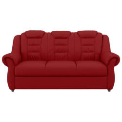 3-Sitzer-Sofa Boston Rot Lederlook