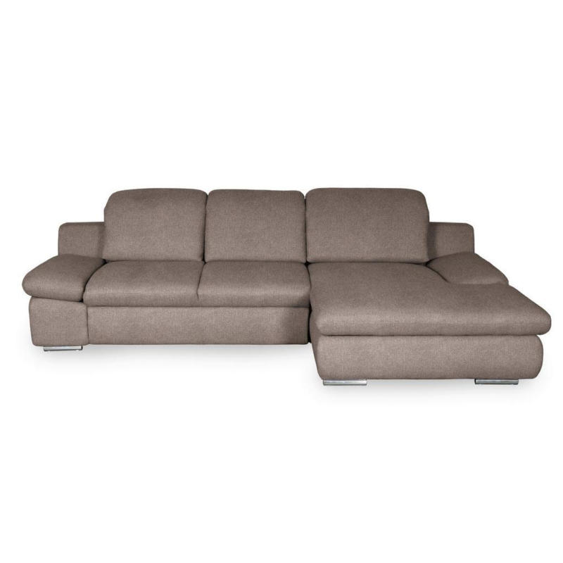 Ecksofa Isona Taupe Chenille