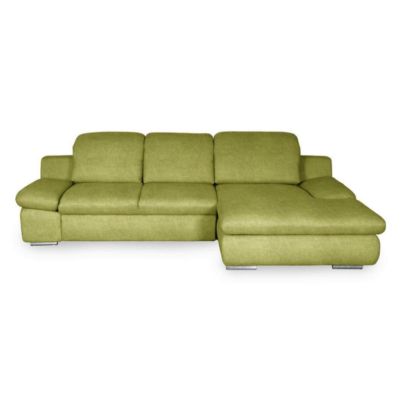 Ecksofa Isona Grün Chenille