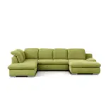 M&ouml;belix Wohnlandschaft Isona Gr&uuml;n Chenille