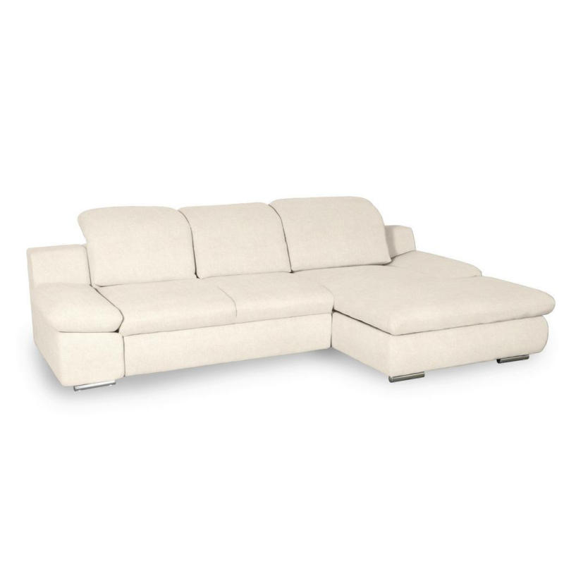 Ecksofa Isona Creme Chenille