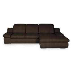 Ecksofa Isona Braun Chenille