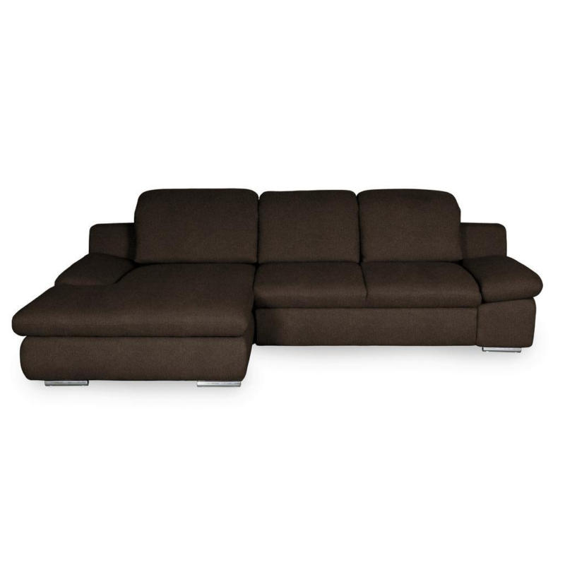 Ecksofa Isona Braun Chenille