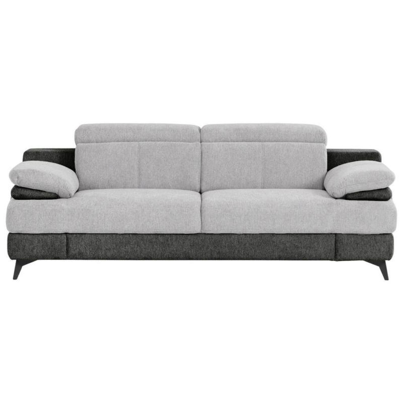 2-Sitzer-Sofa Titus Graphit-/Silberfarben