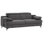 Möbelix 2-Sitzer-Sofa Titus Dunkelgrau