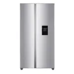 Möbelix Side-by-side Sbs255-151eixwd Silberfarben Mit Wasserspender