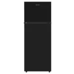 Möbelix Kühl-gefrierkombination Gk225el Schwarz 159+46 L