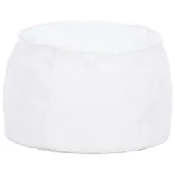 Hocker Lycylla Polyester Hellgrau Sitz Gepolstert