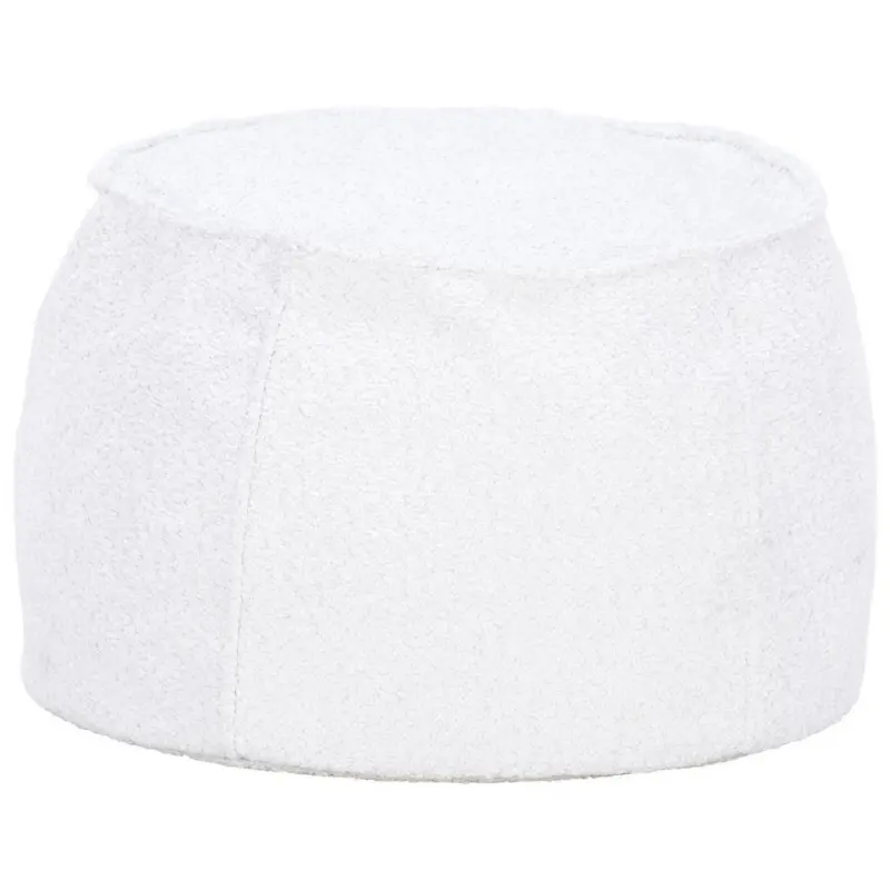 Hocker Lycylla Polyester Hellgrau Sitz Gepolstert