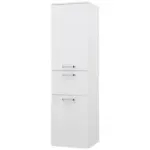 Möbelix Badezimmer Hochschrank BxH 40x147 cm Weiß