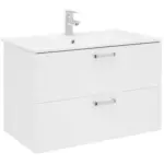 Möbelix Waschbecken mit Unterschrank B: 80 cm Weiß