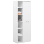 Möbelix Badezimmer Hochschrank BxH 65x168,5 cm Weiß