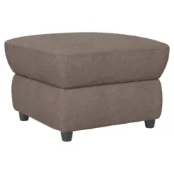 Polsterhocker Boston Taupe Chenille