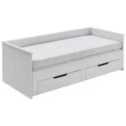 Ausziehbett 90x200 Cm Clara Weiß