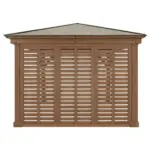 Möbelix Pavillon-seitenteil 322x226cm Wetterfest