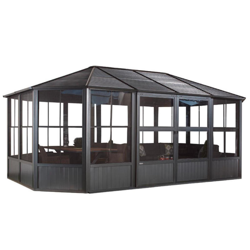 Pavillon Charleston 594x384 Cm Wetterfest Gartenpavillon