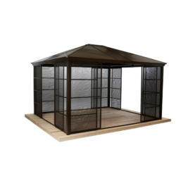 Pavillon Castel 427x362 Cm Wetterfest Gartenpavillon