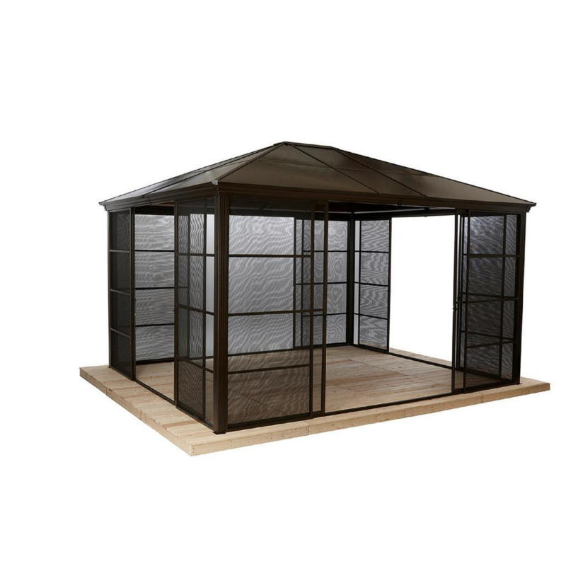 Pavillon Castel 427x362 Cm Wetterfest Gartenpavillon