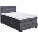 Möbelix Boxspringbett mit Topper & Bettkasten 120x200 Tommy