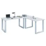 Möbelix Eckschreibtisch Lona 190x190cm Weiß