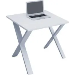 Schreibtisch Lona L: 80 cm Weiß