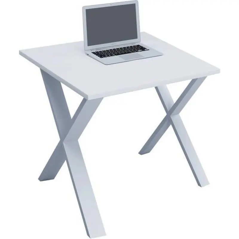 Schreibtisch Lona L: 80 cm Weiß