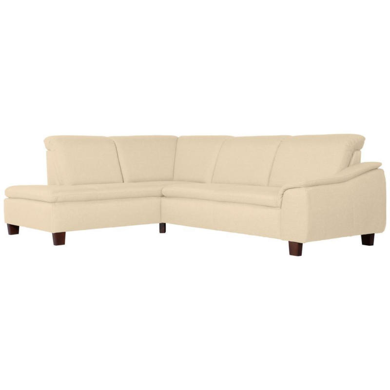 Ecksofa Aaron Beige Flachgewebe