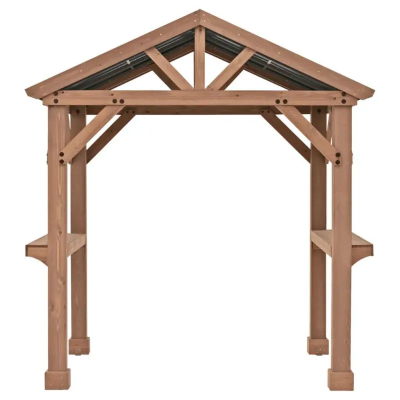 Pavillon Holzpavillon Bbq Laval 6x7