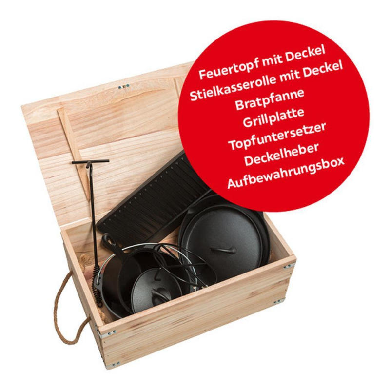 Dutch-oven-set Kochtopfset