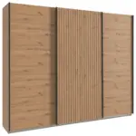 Möbelix Schwebetürenschrank Andorra Eiche Artisan B: 300 Cm