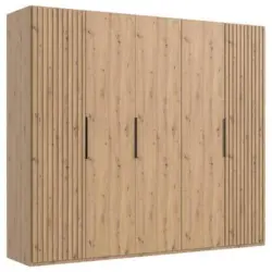 Drehtürenschrank Andorra Eiche Artisan B: 250 cm