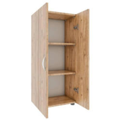 Aktenschrank Stehend Ulas 3 Honigeiche Dekor B: 49 cm