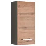 Möbelix Hängeschrank Paris Eiche Wotan/Weiß B: 30 cm