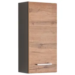 Hängeschrank Paris Eiche Wotan/Weiß B: 30 cm